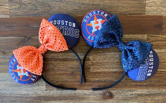 Houston Astros Inspired Mickey Ears - Etsy display picture 1