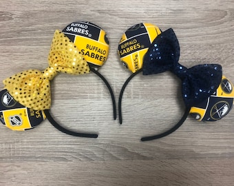 Buffalo Sabres Inspired Mickey Ears