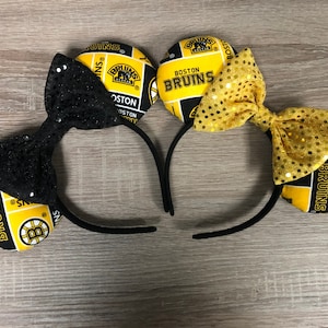 Boston Bruins Inspired Mickey Ears