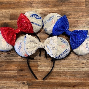 Los Angeles Dodgers Inspired Mickey Ears