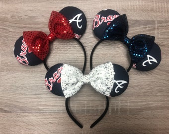 Atlanta Braves Inspired Mickey Ears