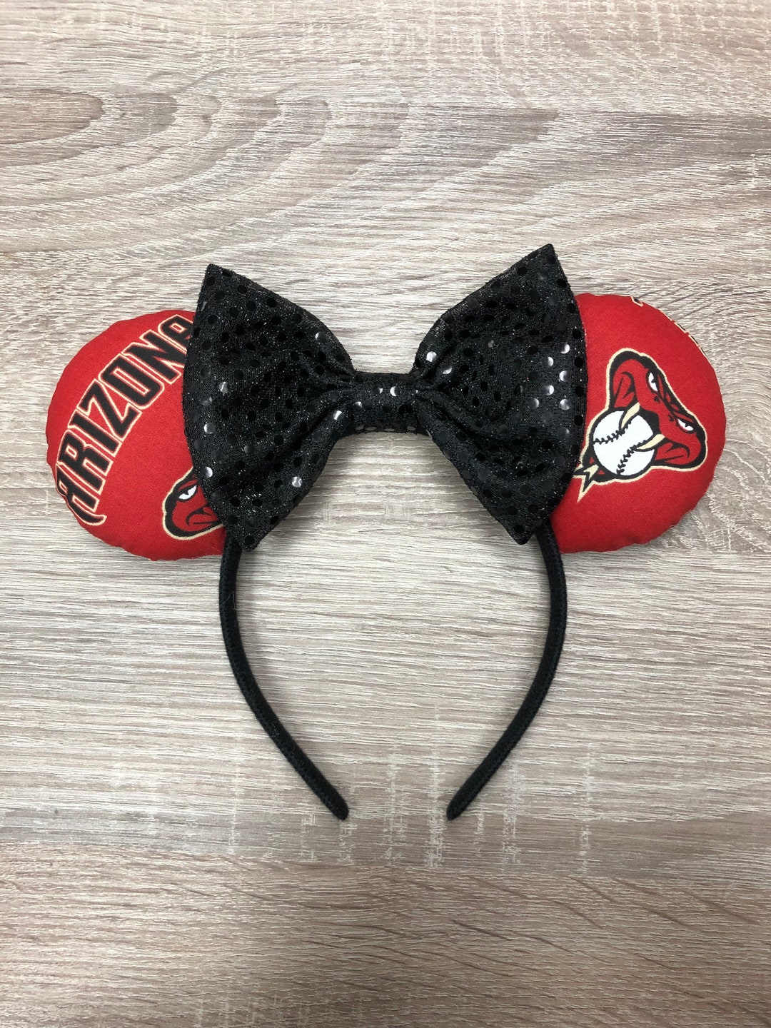 Arizona Diamondbacks Inspired Mickey Ears - Etsy display picture 1