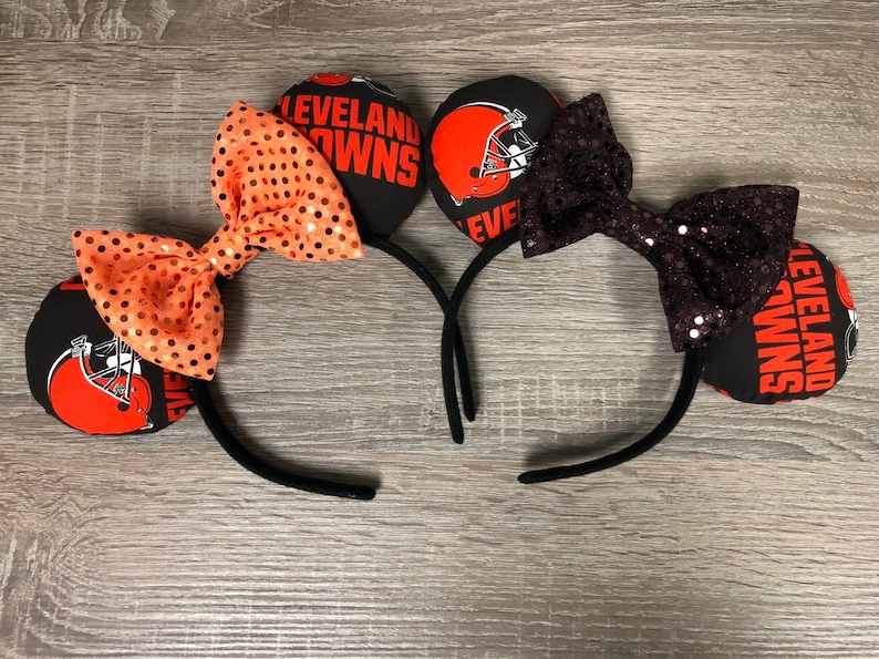 Cleveland Browns-inspirerade Mickey Ears bild 1