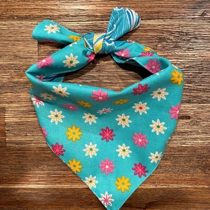 Reversible Dog Bandana