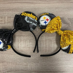 Pittsburgh Steelers Inspired Mickey Ears