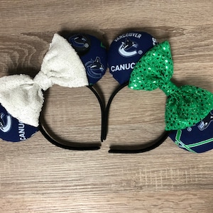 Vancouver Canucks Inspired Mickey Ears