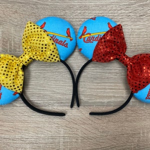 St. Louis Cardinals Inspired Mickey Ears