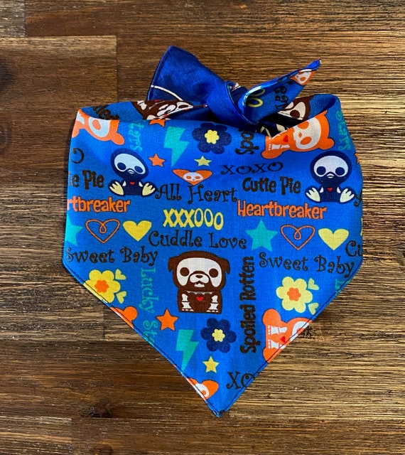New York Giants Reversible Dog Bandana Etsy Canada