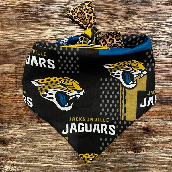 Jacksonville Jaguars Reversible Dog Bandana