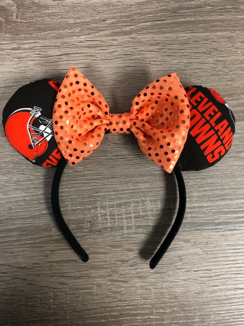Cleveland Browns-inspirerade Mickey Ears bild 4