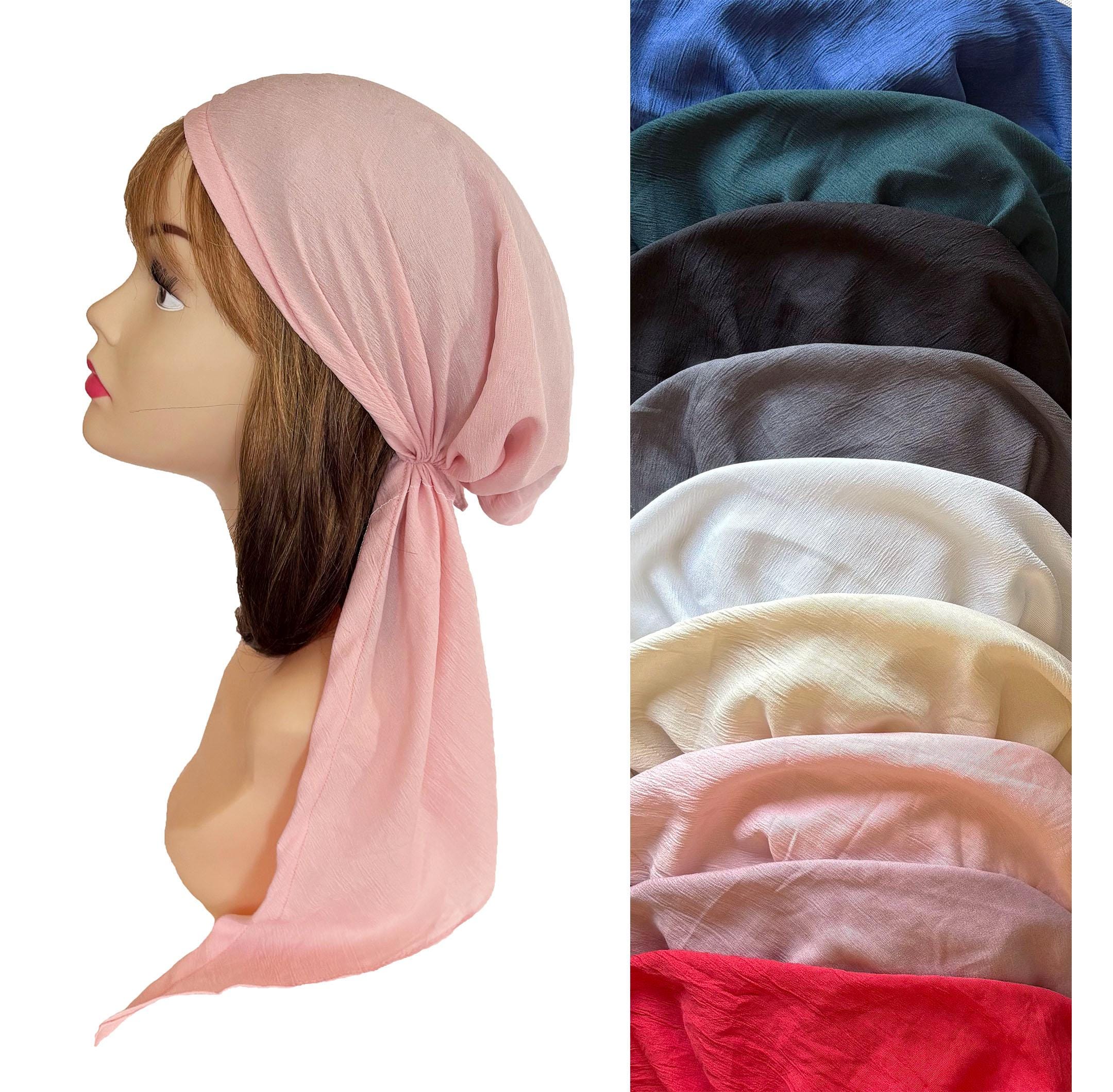 Bonnet / Foulard En Velours Pour Chimiothérapie - Couvre-chef Confortable Pour Femmes (Alopécie, Cancer)