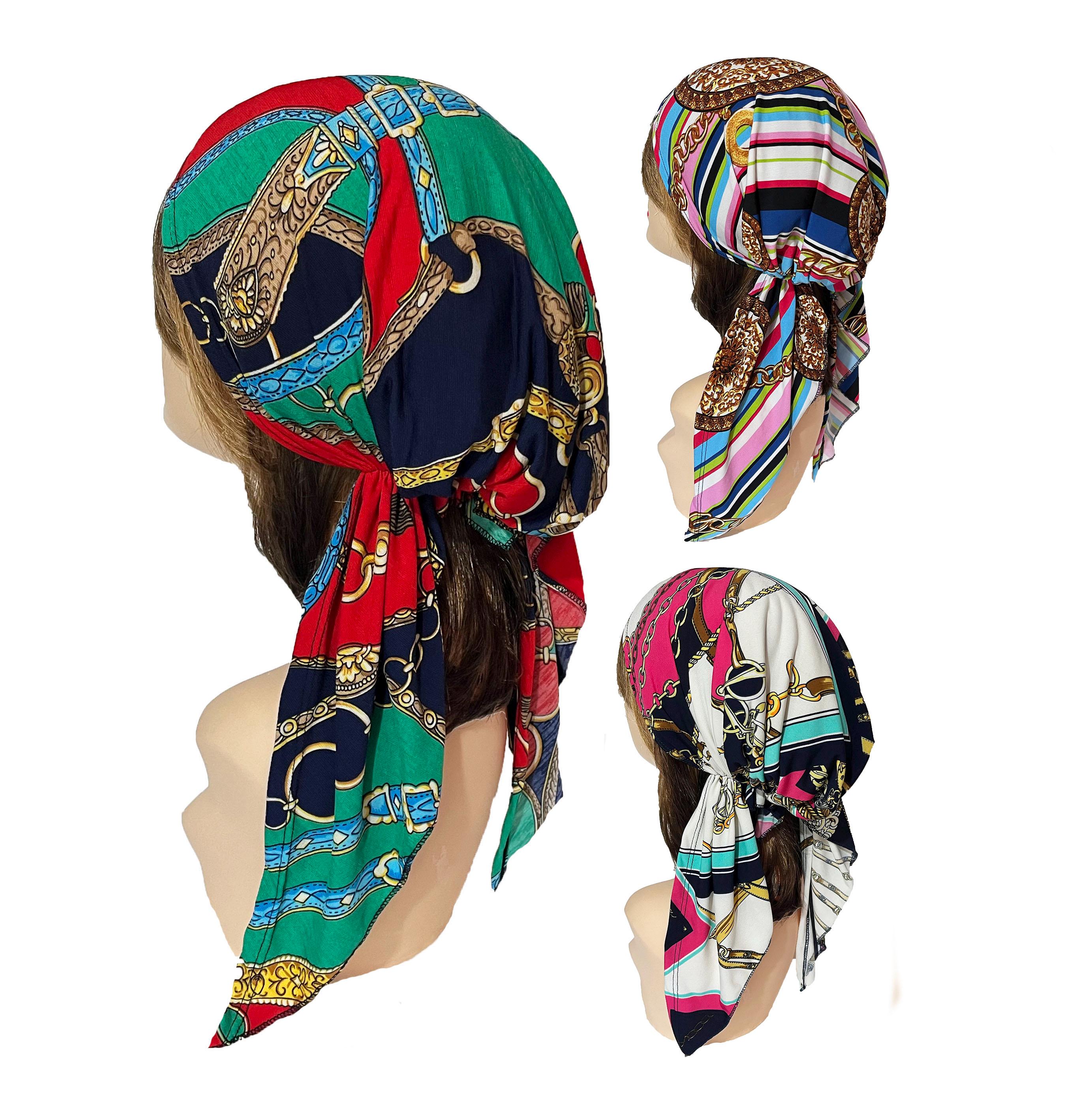 Headband Mens Gucci Headscarf New Gucci Scarf Logo Club Brown Silk