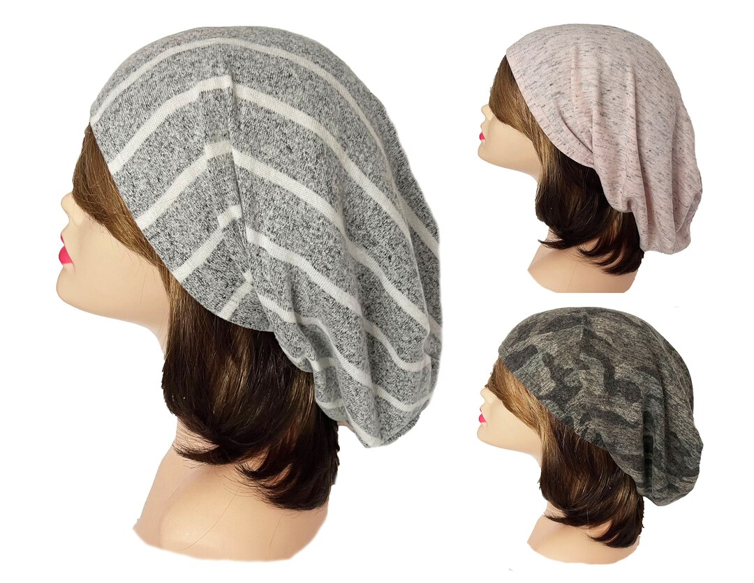 Beanie Hat Head Cover Head Cover Turban Slip on Cap Etsy