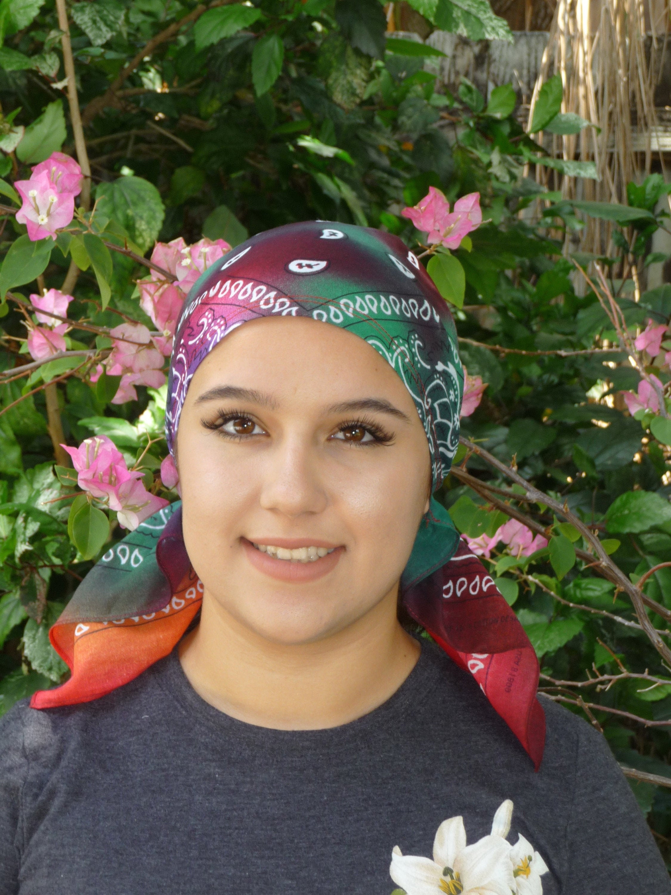 bandana head covering