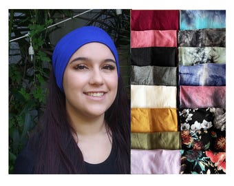 Soft wide head band for women hair scarf head wear hair band