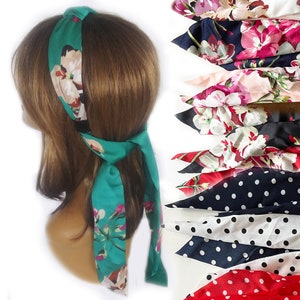 Long Tails Headband scarf for woman girls hair accessory