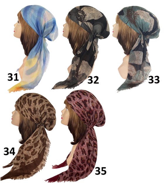 Indossare Bandana Sui Capelli Fascia Africana Capelli Donna