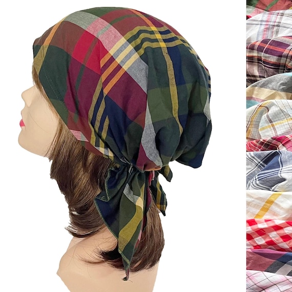 Cotton Head Scarf Head Wear Lightweight Bandana Pre-tied  display picture 3