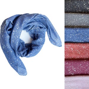 Square Neck Scarf Bandana headscarves head cover shawl