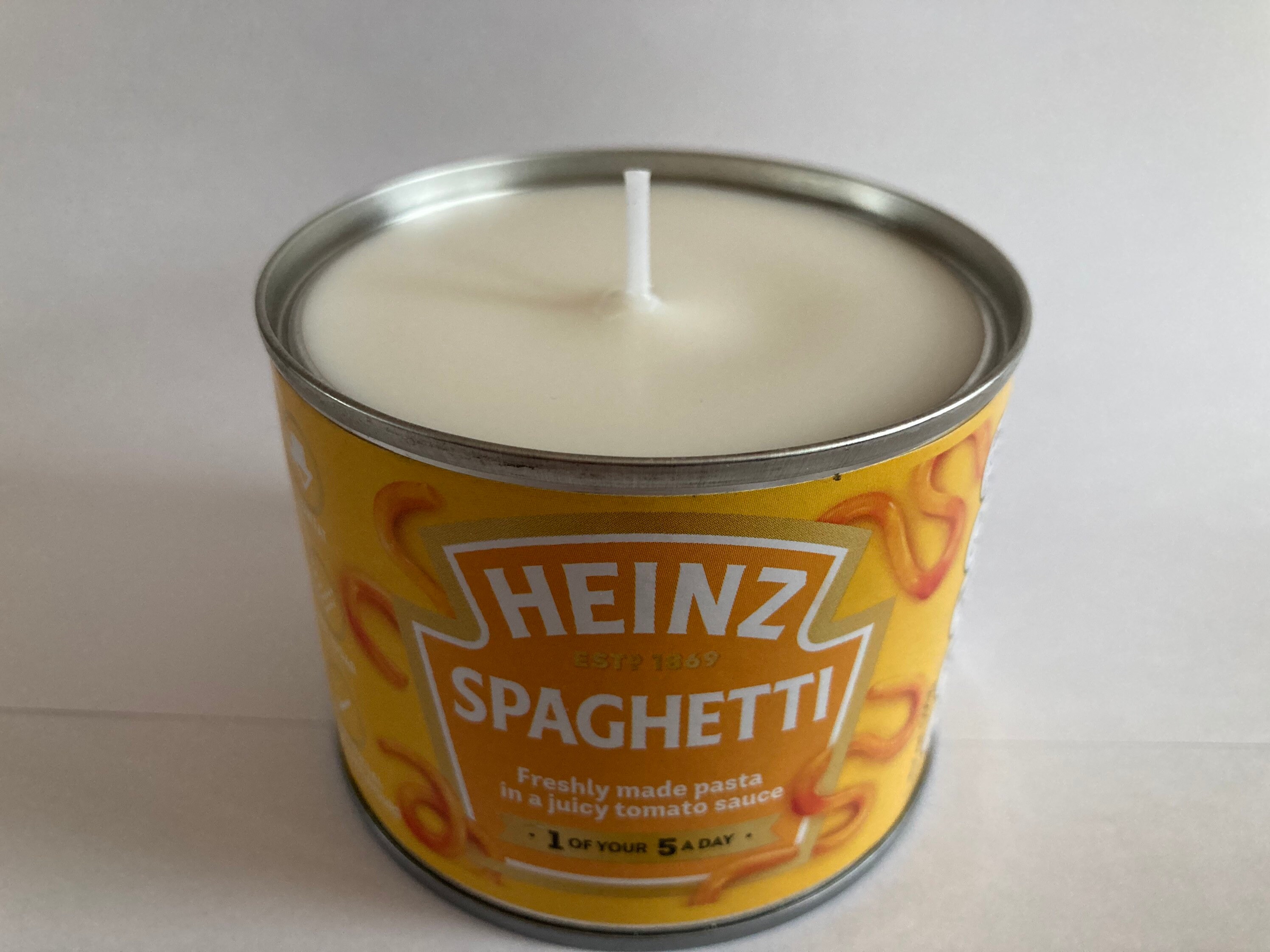 Heinz Spaghetti Can Candle FREE POSTAGE Etsy