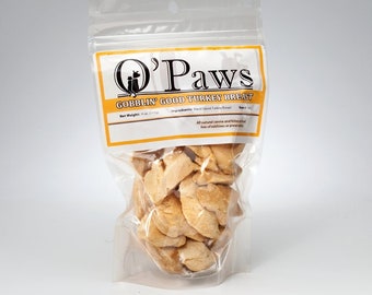 Freeze-Dried / Dehydrated Chicken Breast Chunk Treats for Cats & Dogs by O'Paws / Oma's Pride - 4 oz