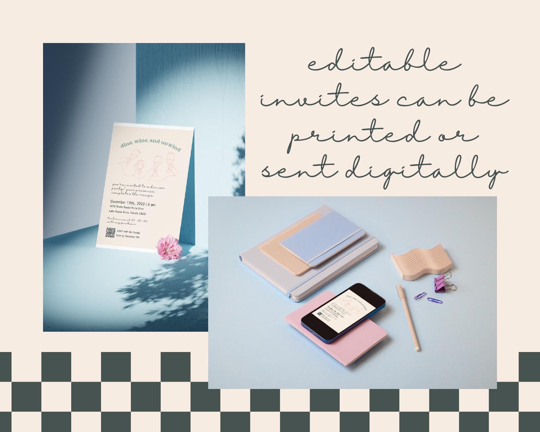 Everything You Need to Host a Dinner Party Kit: Guide and Printables ...