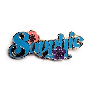 Sapphic Enamel Pin