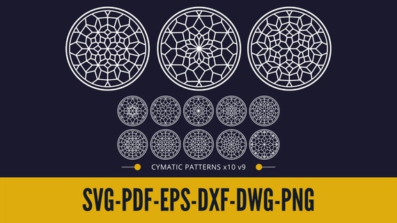 Frequency Geometry Patterns SVG Pattern SVG Clipart Files - Etsy