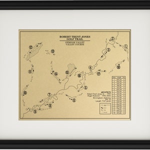 RTJ Golf Trail Oxmoor Valley Valley Course Outline (Print)