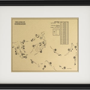 The Links of GlenEagles Outline (Print)