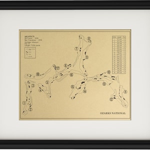 Ozarks National Outline (Print)
