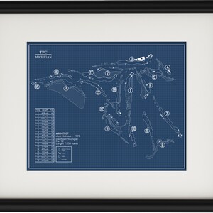 TPC Michigan Blueprint (Print)