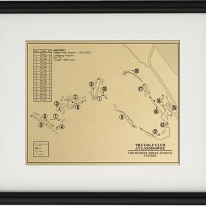 The Golf Club at Lansdowne - RTJ II Course Outline (Print)