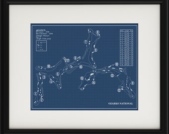 Ozarks National Blueprint (Print)