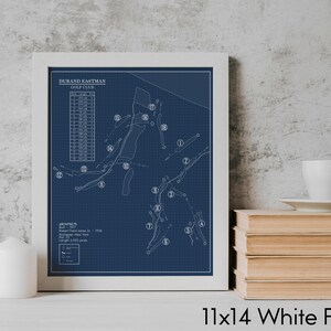 Durand Eastman Golf Club Blueprint (print) - Etsy