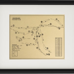 Eldorado Country Club Outline (Print)