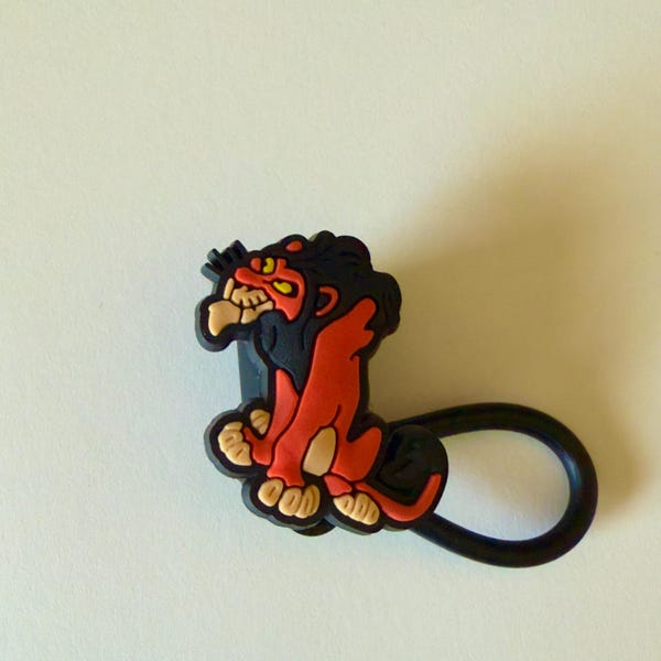 Scar Lion King, Straw Topper Straw Cover Beverage Protector for Stanley