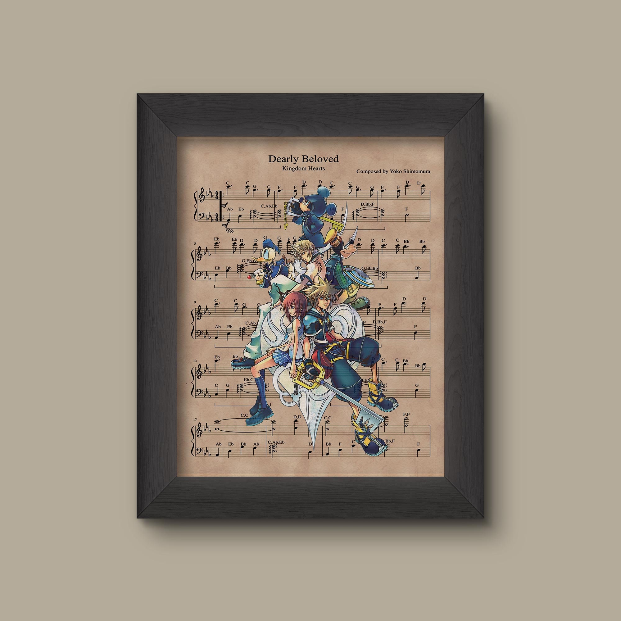 Kingdom Hearts Dearly Beloved Music Box - Etsy