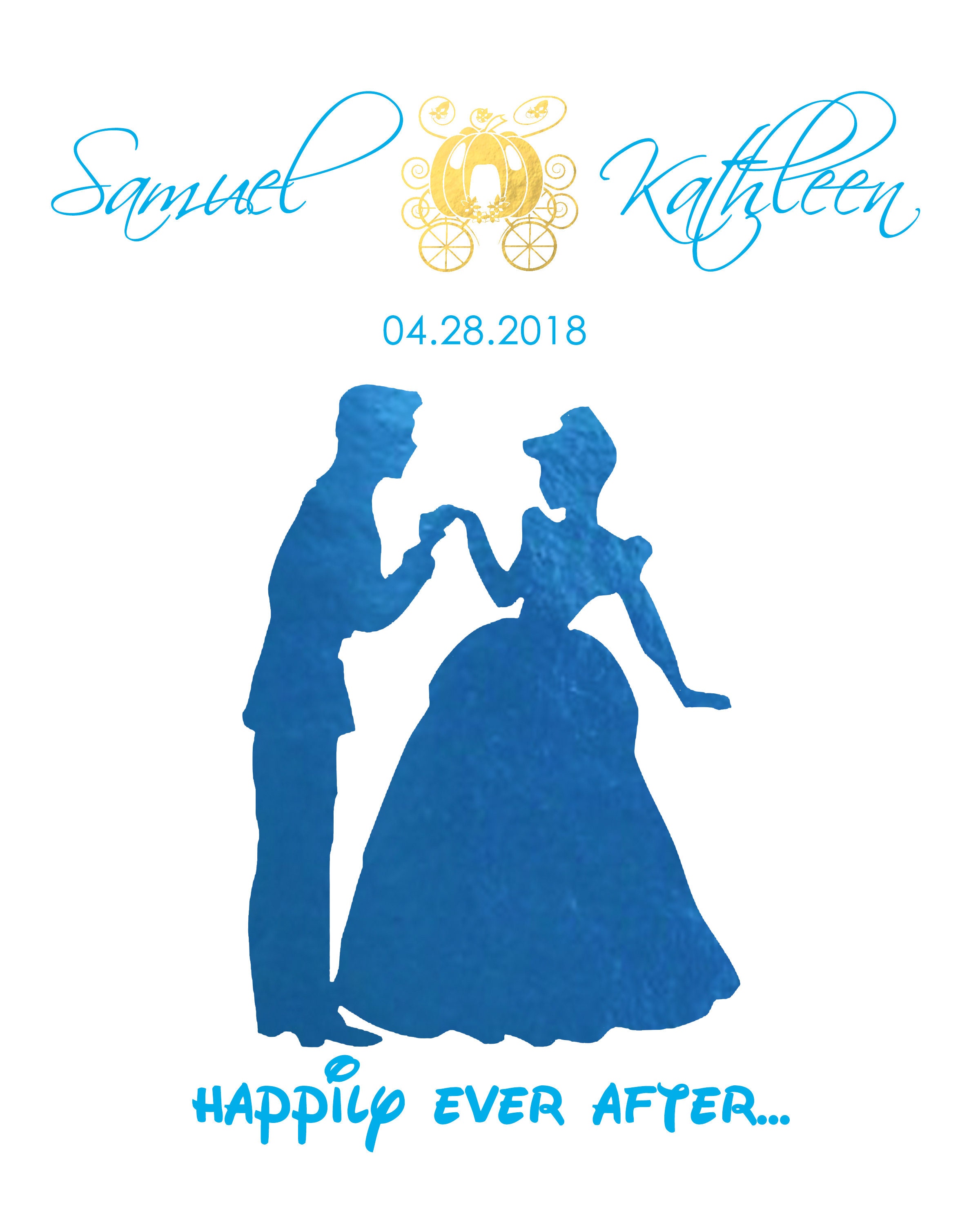 Disney Cinderella Wedding, Disney Wedding Gift, Personalized Disney Wedding  Gift, Couple Gift, Disney Princess, Anniversary Gift, Carriage. - Etsy New  Zealand, image size:2400x3000