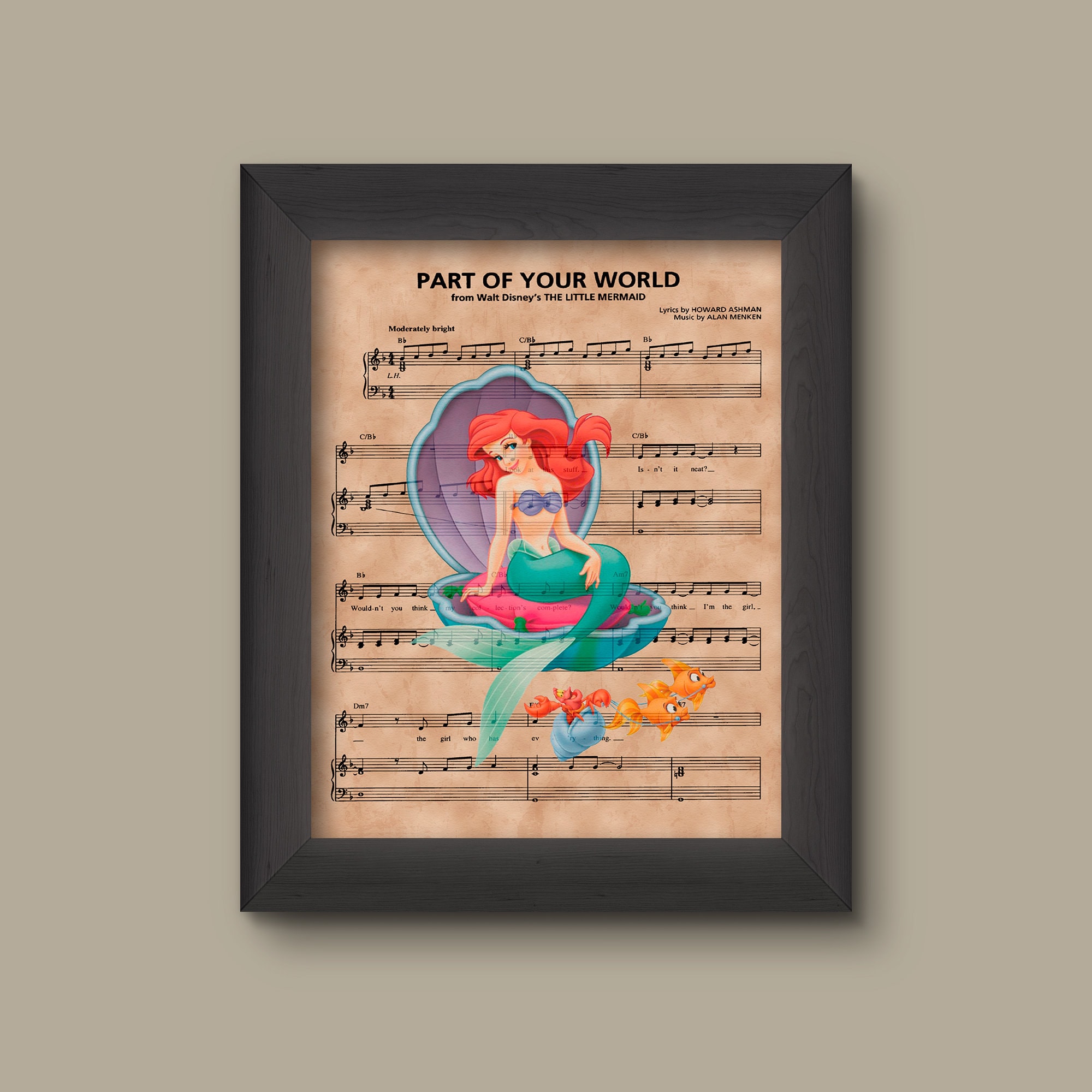 アート・デザイン・音楽 The Little Mermaid/The SketchbookSeries il_fullxfull.1473420326_ar9d.jpg