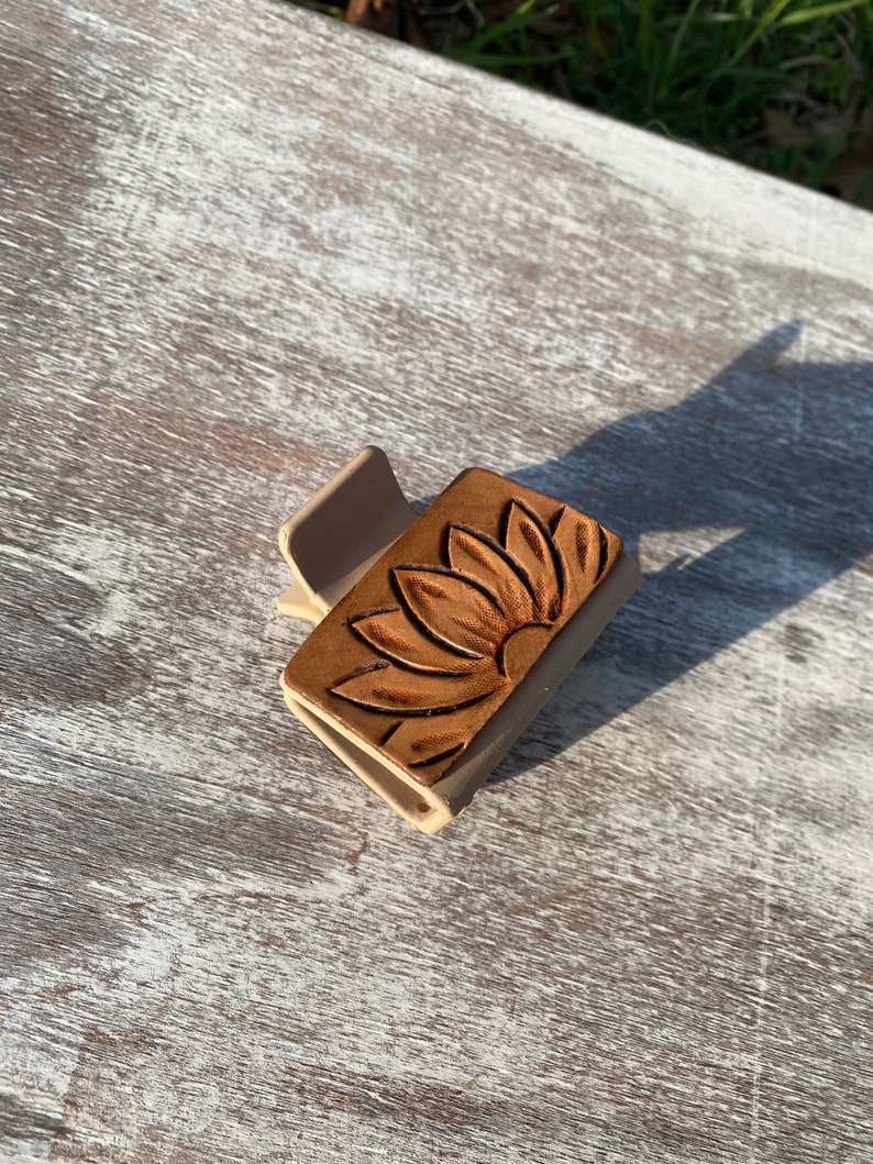Stamped Leather Accessory Clip - King Gizzard