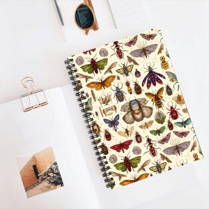 Vintage Bug Spiral Notebook: A5 Insect Journal for Nature Lovers image 9