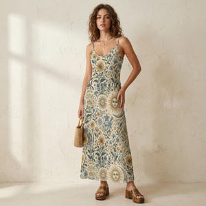 Sun Moon Dress 90s