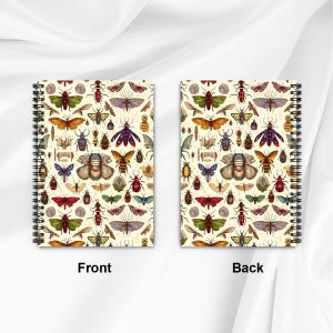 Vintage Bug Spiral Notebook: A5 Insect Journal for Nature Lovers image 4