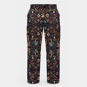 Mushroom Forest Cargo Pants: Men&#39;s Outdoor Work Trousers
