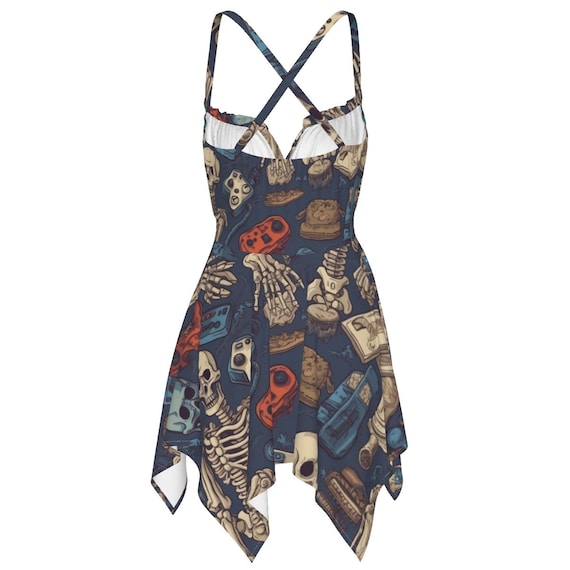 skater slip dress HOMBOM Mini Dresses for Women Skater Summer Slip Black Crew Neck Running Fitness Solid Sports Dresses Women