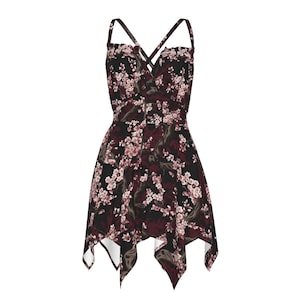 floral jersey wrap dress A Feminine Touch Jade Floral Jersey Wrap Dress