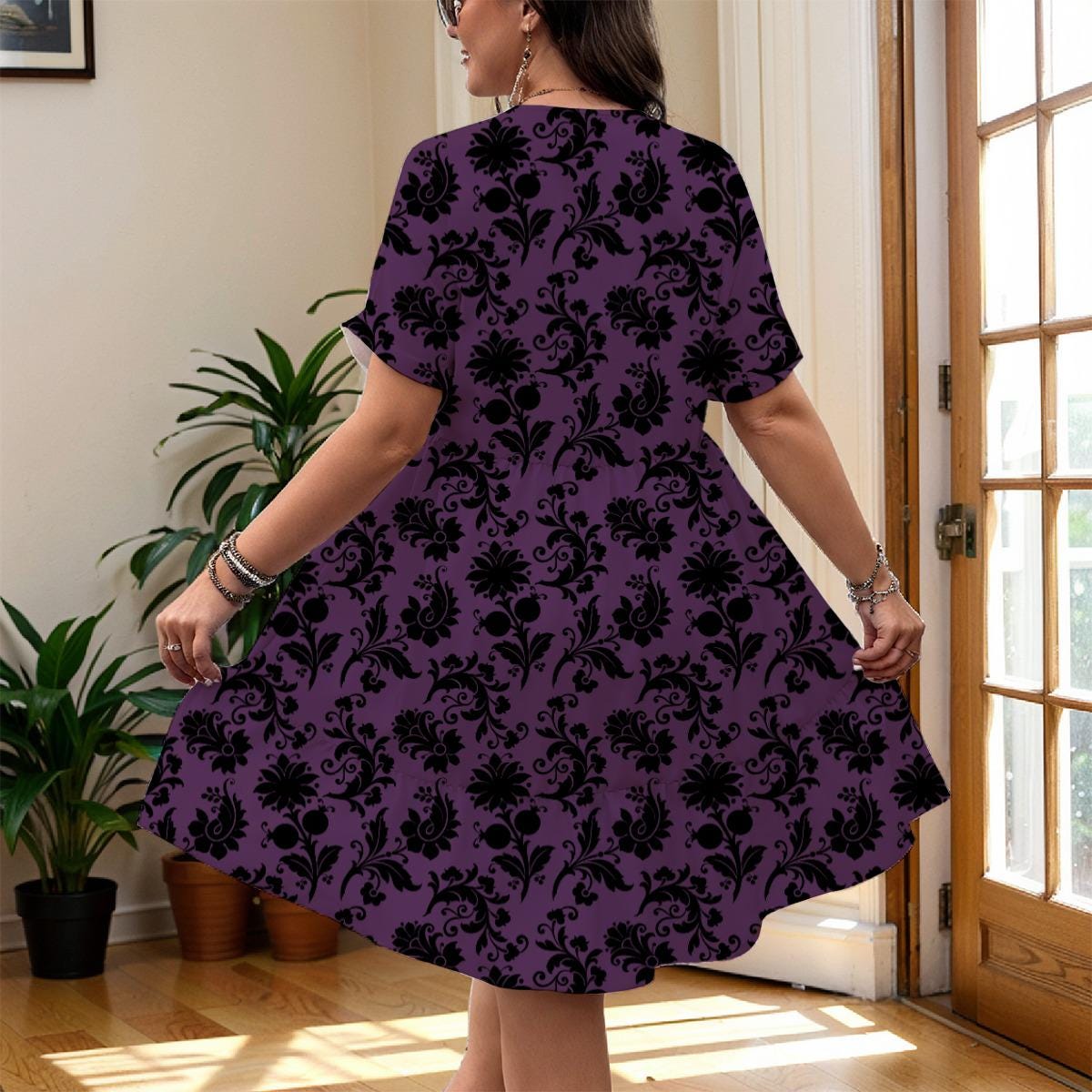 purple cottagecore dress Tulle Corset Off The Shoulder Cottagecore Dress