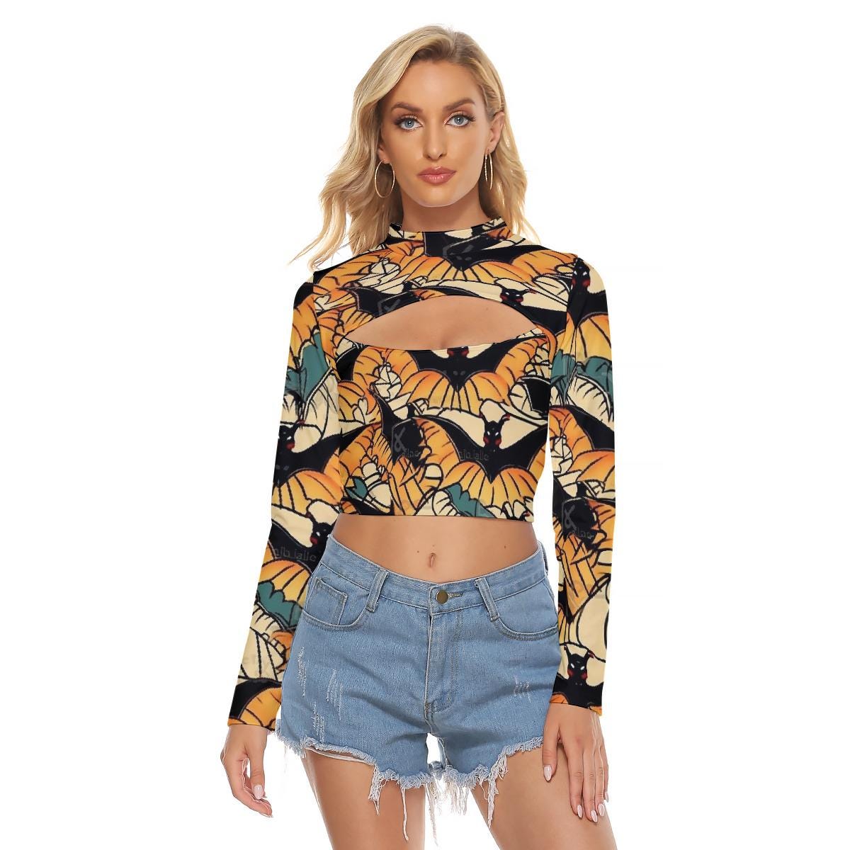 Keyhole turtleneck top clearance