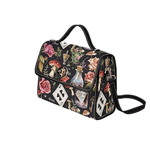 Alice im Wunderland Umhängetasche: Drink Me Schulranzen, Märchen Handtasche